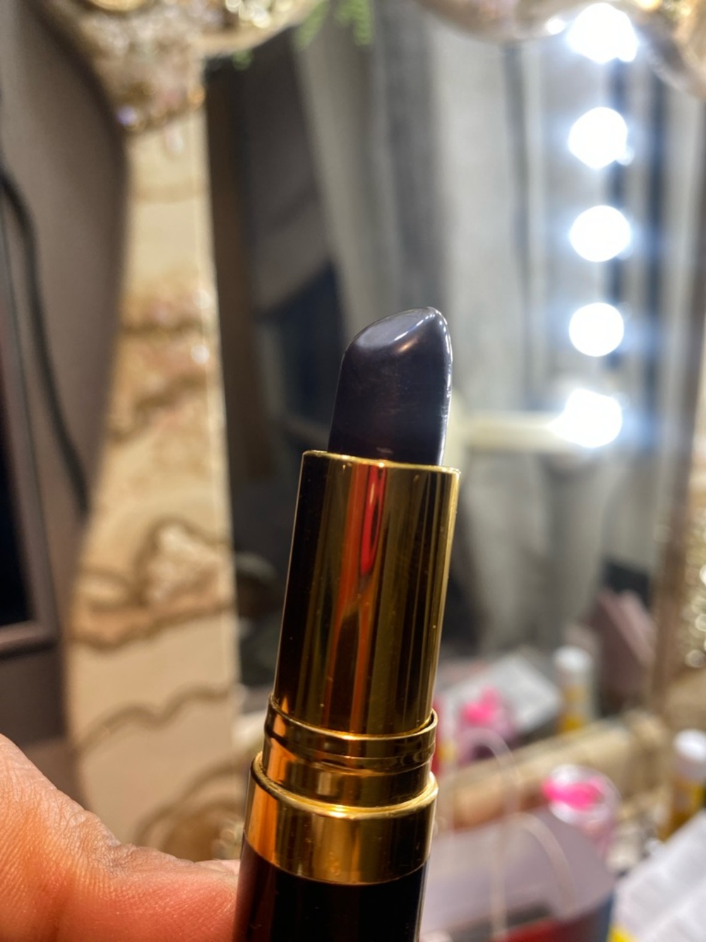 Revlon Black Lipstick (Midnight Mystery)